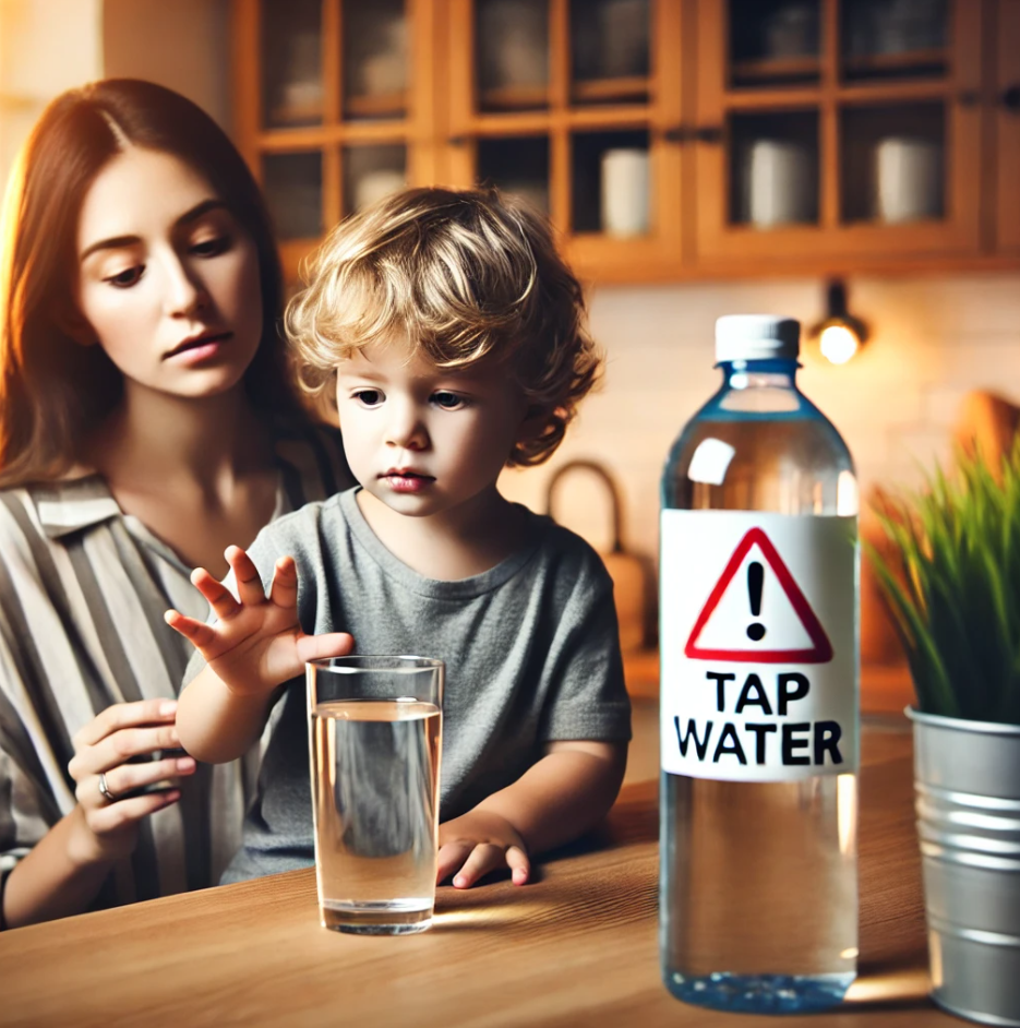 Nhà có trẻ nhỏ tuyệt đối đừng dùng nước máy trực tiếp